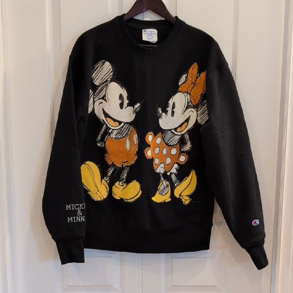 Champion Mickey & Minnie Pullover